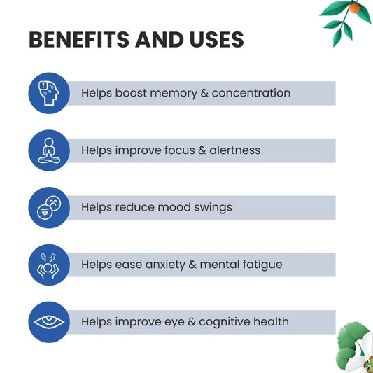 Foresta Organics Brain Health – Boost Memory & Focus