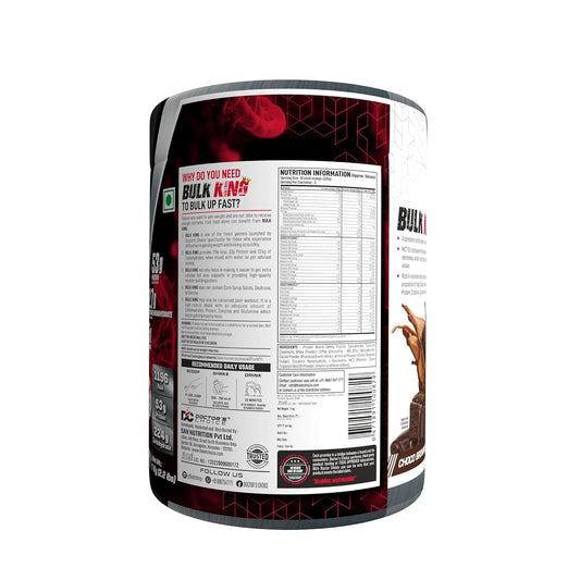 Doctor's Choice Bulk King Mass Gainer | High-Calorie Formula