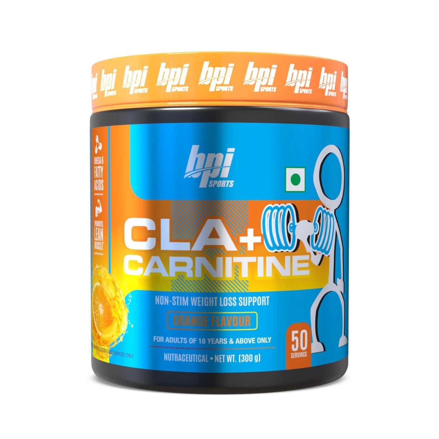 BPI Sports CLA+Carnitine – Non-Stimulant Fat Burner