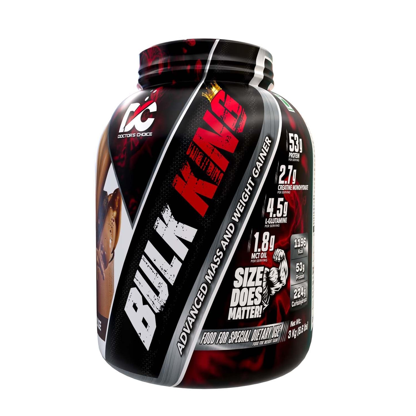 Doctor's Choice Bulk King Mass Gainer | High-Calorie Formula