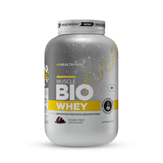 Healthfarm Muscle Bio Whey - Grass Fed Protein Powder