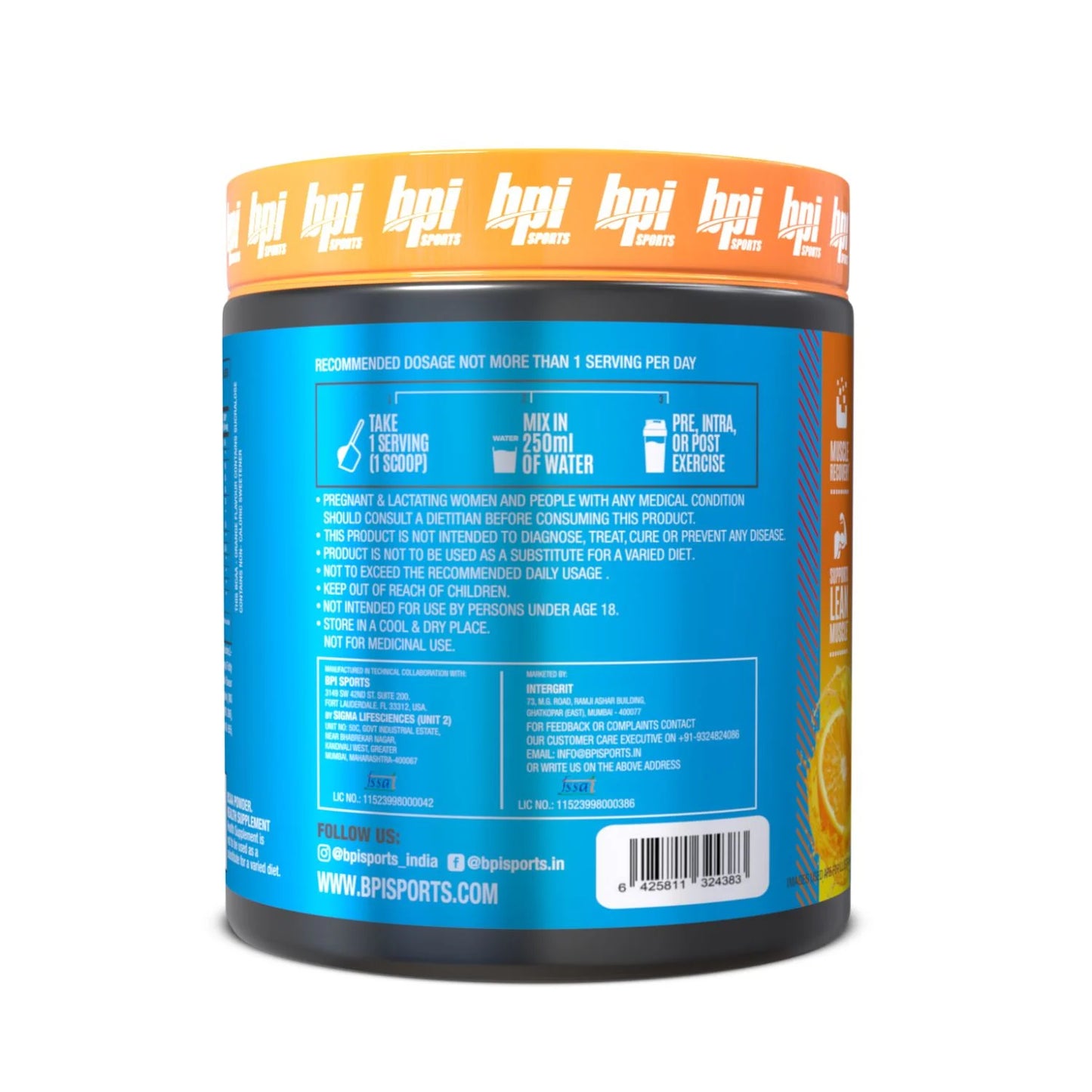 BPI Sports Best BCAA | Boost Muscle Growth & Recovery
