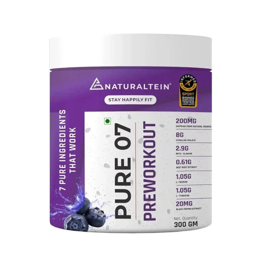 Naturaltein Pure 07 – Clean Energy Preworkout Powder