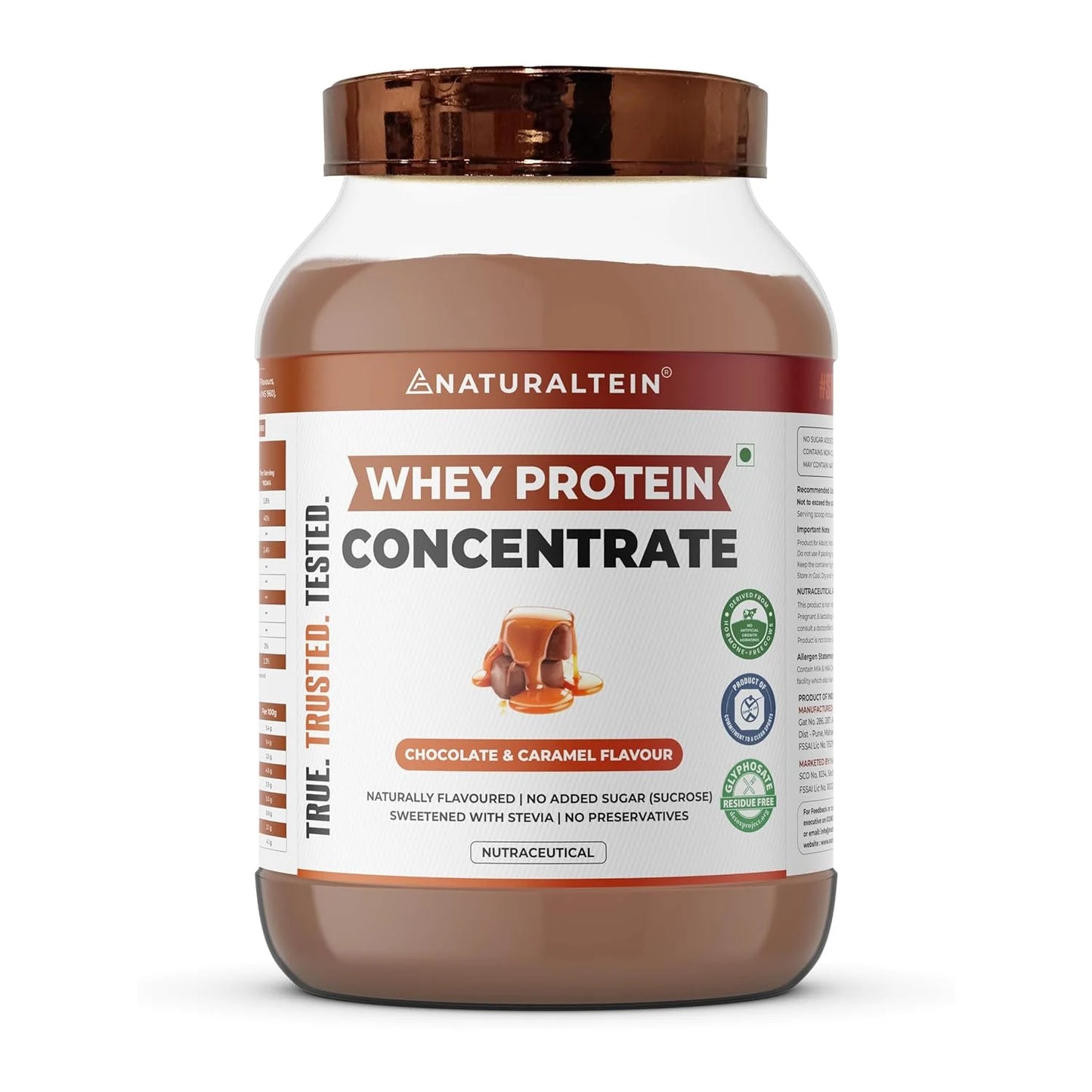 Naturaltein Whey Protein Concentrate | 21g Protein, Natural Flavor