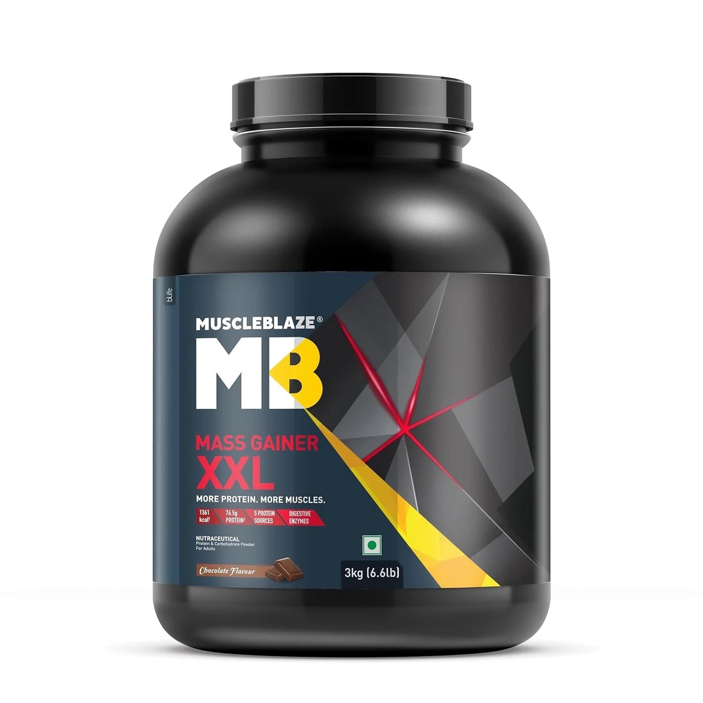MuscleBlaze Mass Gainer XXL | Rapid Muscle Mass Gain