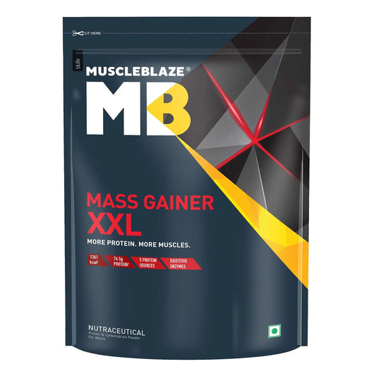 MuscleBlaze Mass Gainer XXL | Rapid Muscle Mass Gain