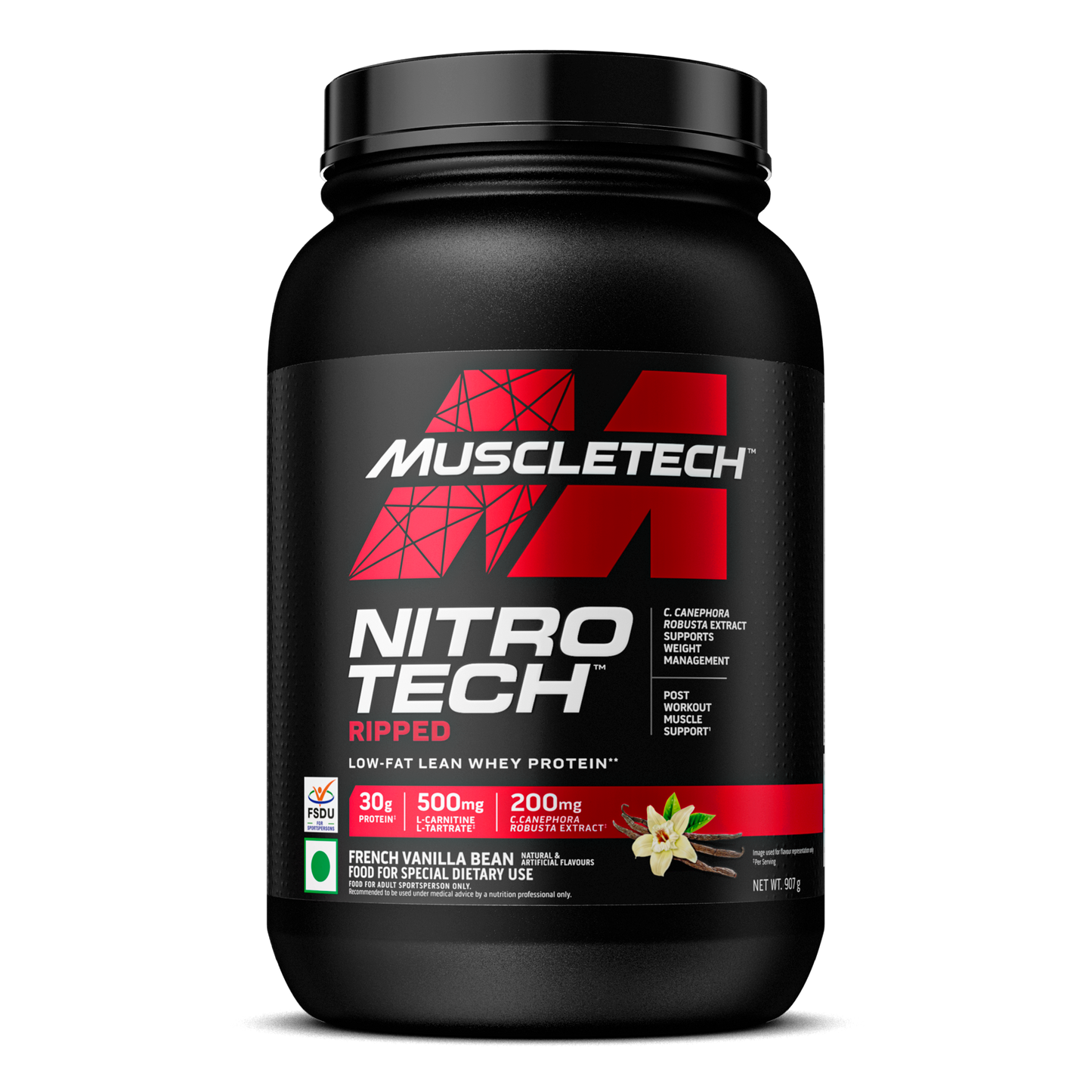 MuscleTech NitroTech Ripped - Lean Protein & Fat Loss