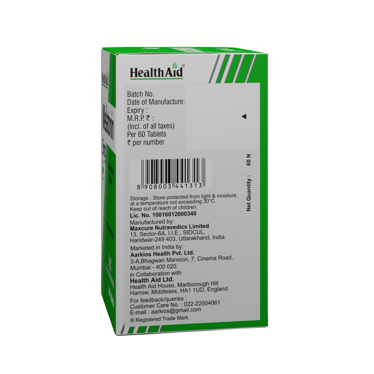 HealthAid Melatonin | Sleep Support & Relaxation