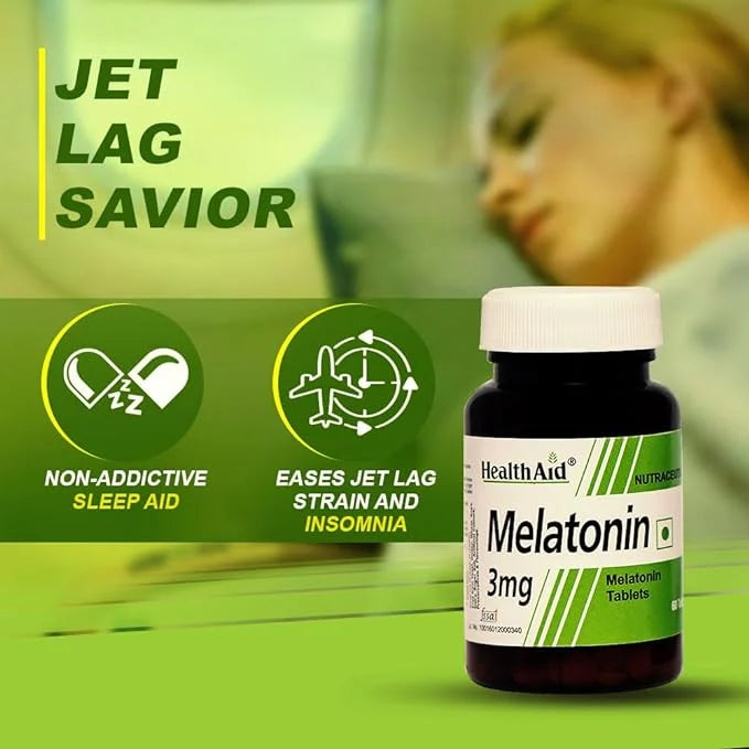 HealthAid Melatonin | Sleep Support & Relaxation