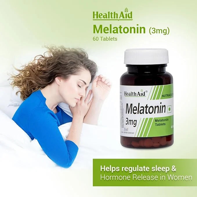 HealthAid Melatonin | Sleep Support & Relaxation