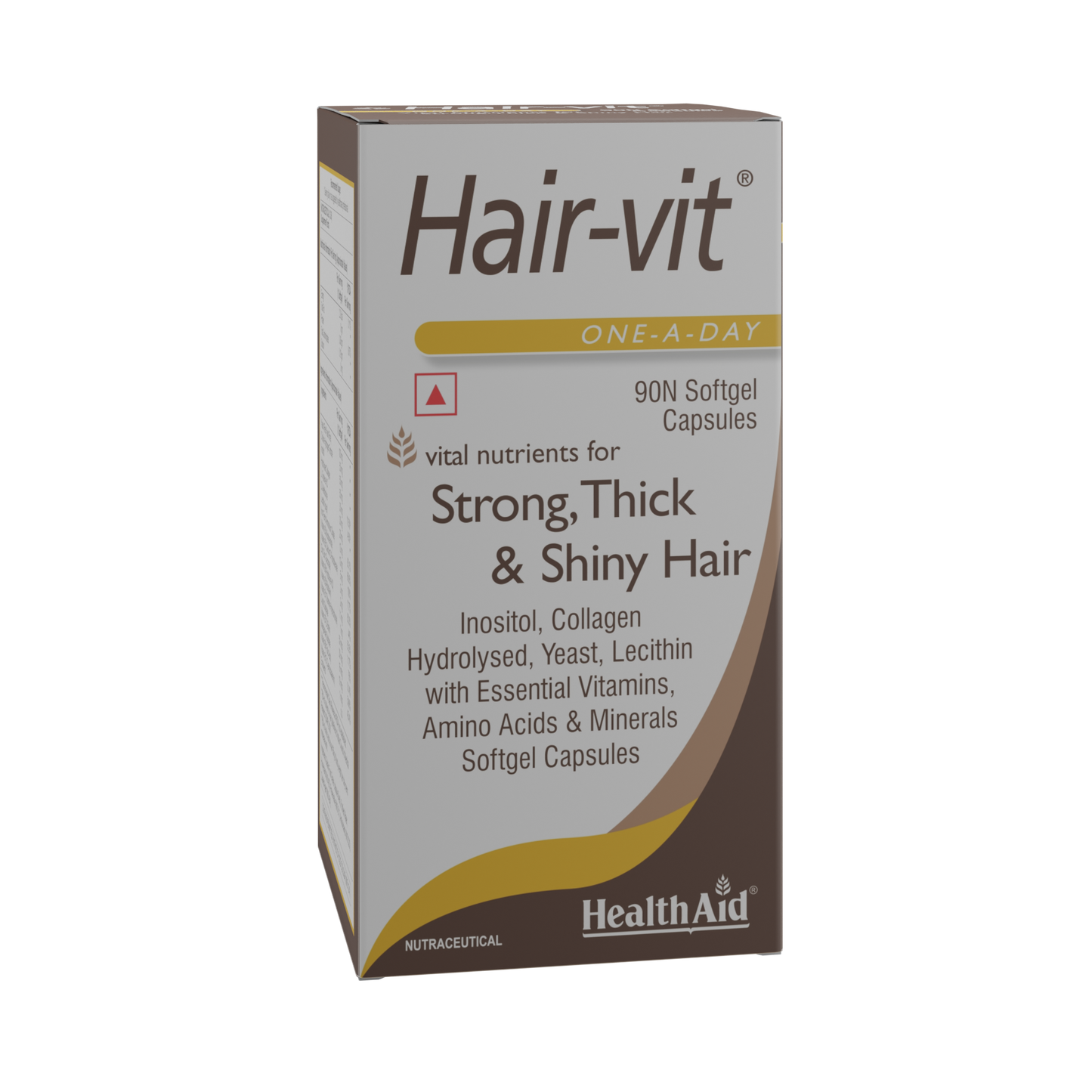 HealthAid Hair-Vit Capsules for Strong, Shiny Hair