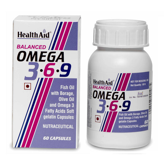 HealthAid Balanced Omega 3 6 9 - Essential Fatty Acids