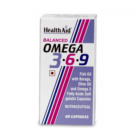 HealthAid Balanced Omega 3 6 9 - Essential Fatty Acids