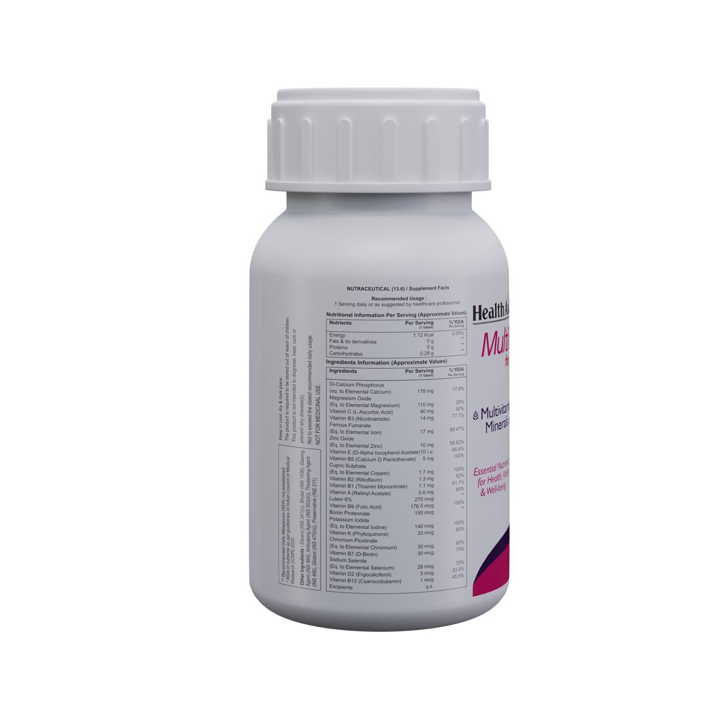 HealthAid MultiMax for Women | Energy & Immunity Support