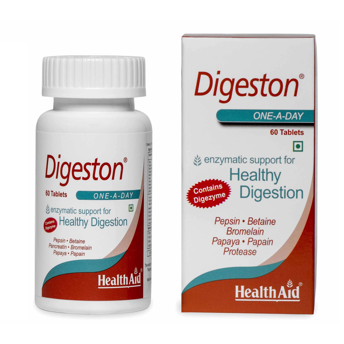 HealthAid Digeston | Papaya & Digestive Enzymes Tablet