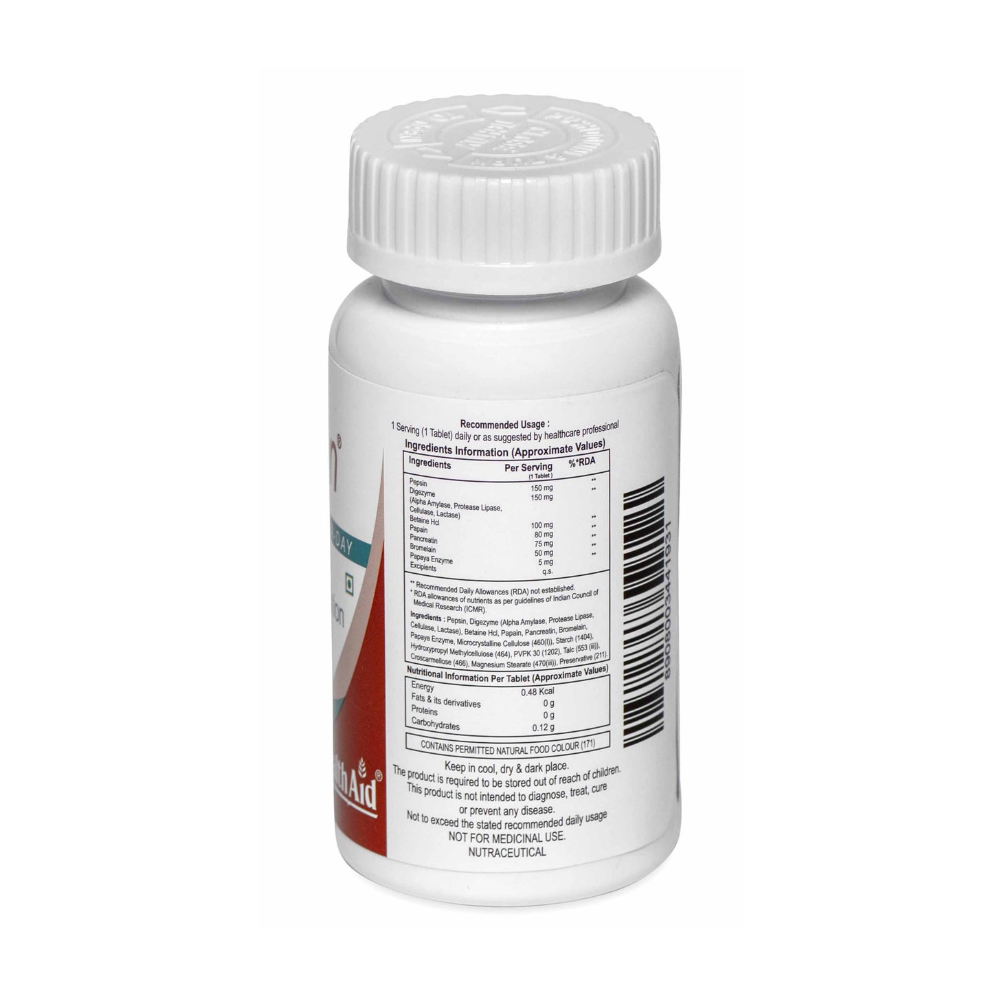 HealthAid Digeston | Papaya & Digestive Enzymes Tablet