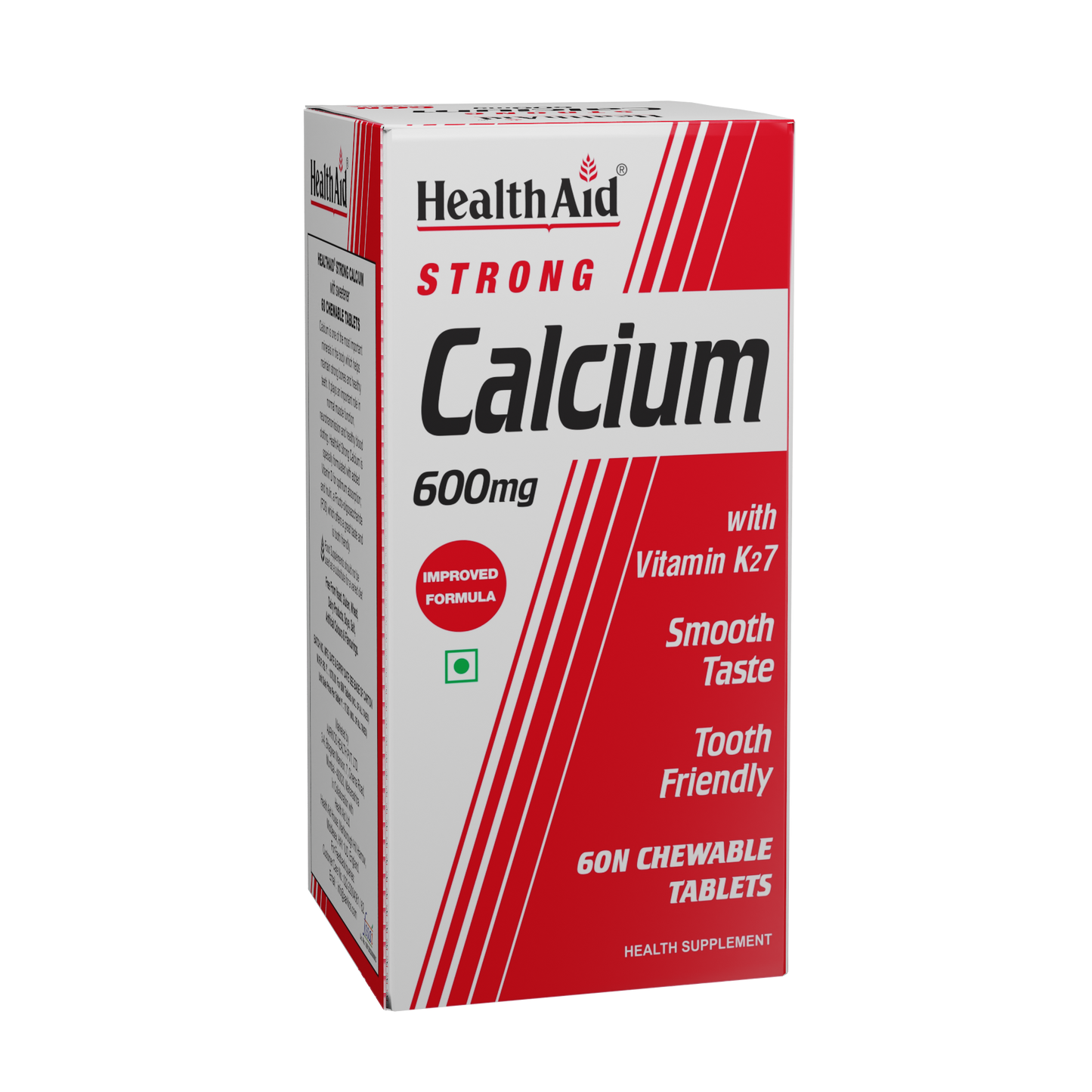 HealthAid Strong Calcium 600mg | Bone & Teeth Support