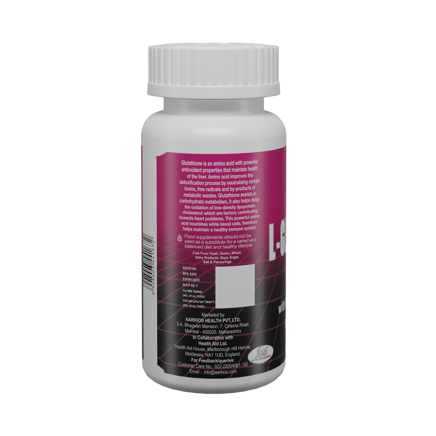 HealthAid L-Glutathione | Antioxidant Skin Support