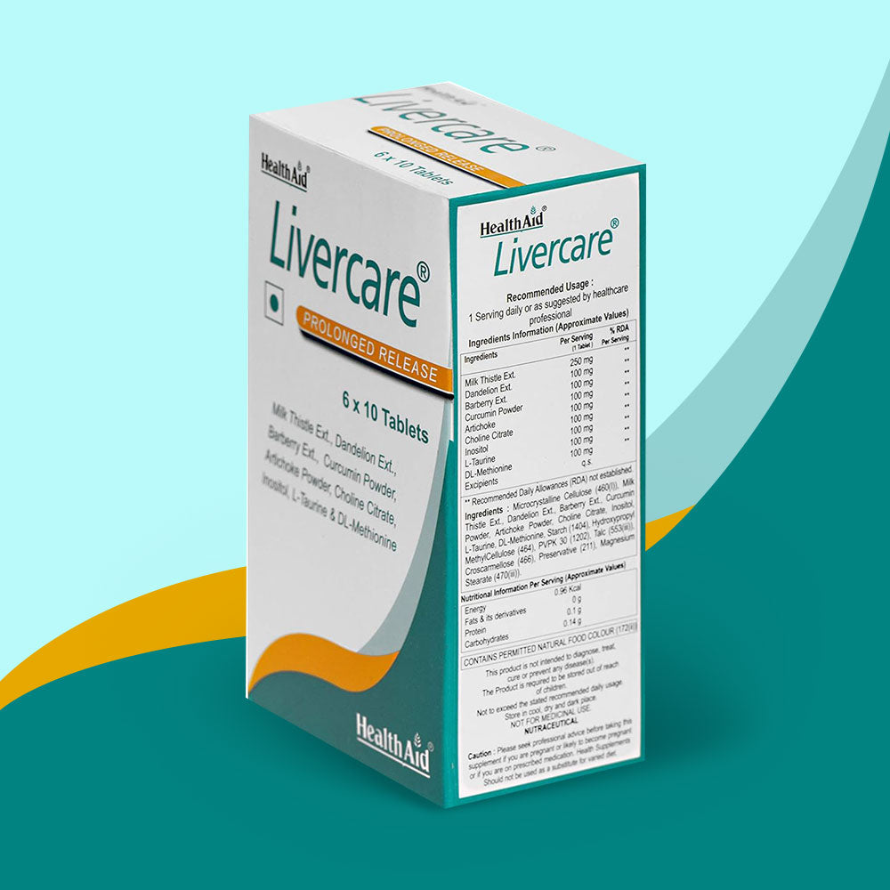 HealthAid Livercare Prolonged Release - Liver Detox & Support
