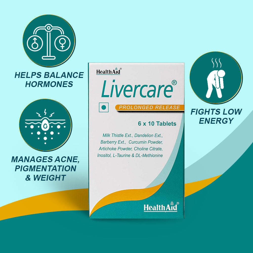 HealthAid Livercare Prolonged Release - Liver Detox & Support