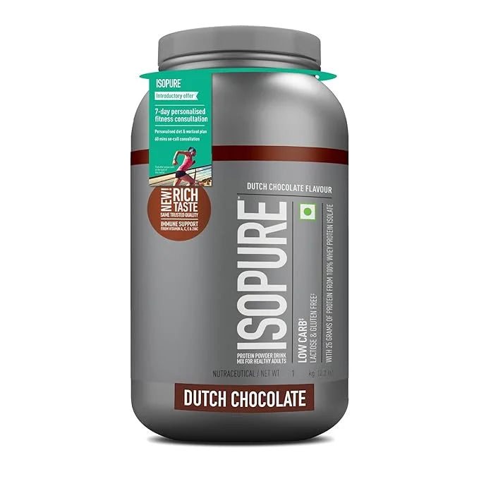 Isopure Low Carb Whey Protein Isolate | 25g Protein, No Sugar