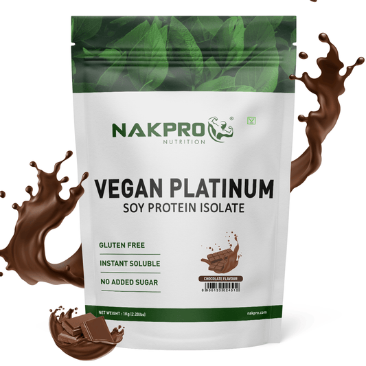 Nakpro Vegan Platinum Soy Protein | 27g Pure Protein