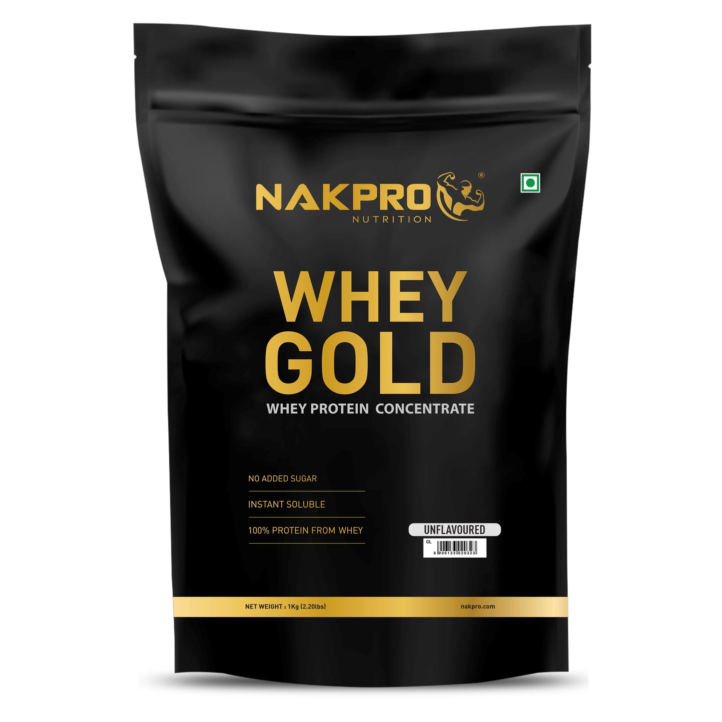 Nakpro Gold Whey Protein Concentrate - 25g Protein