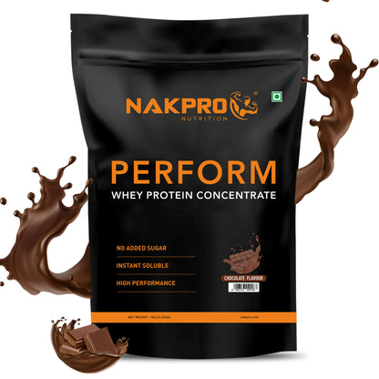 Nakpro Perform Whey Protein - 24g Protein, High BCAA