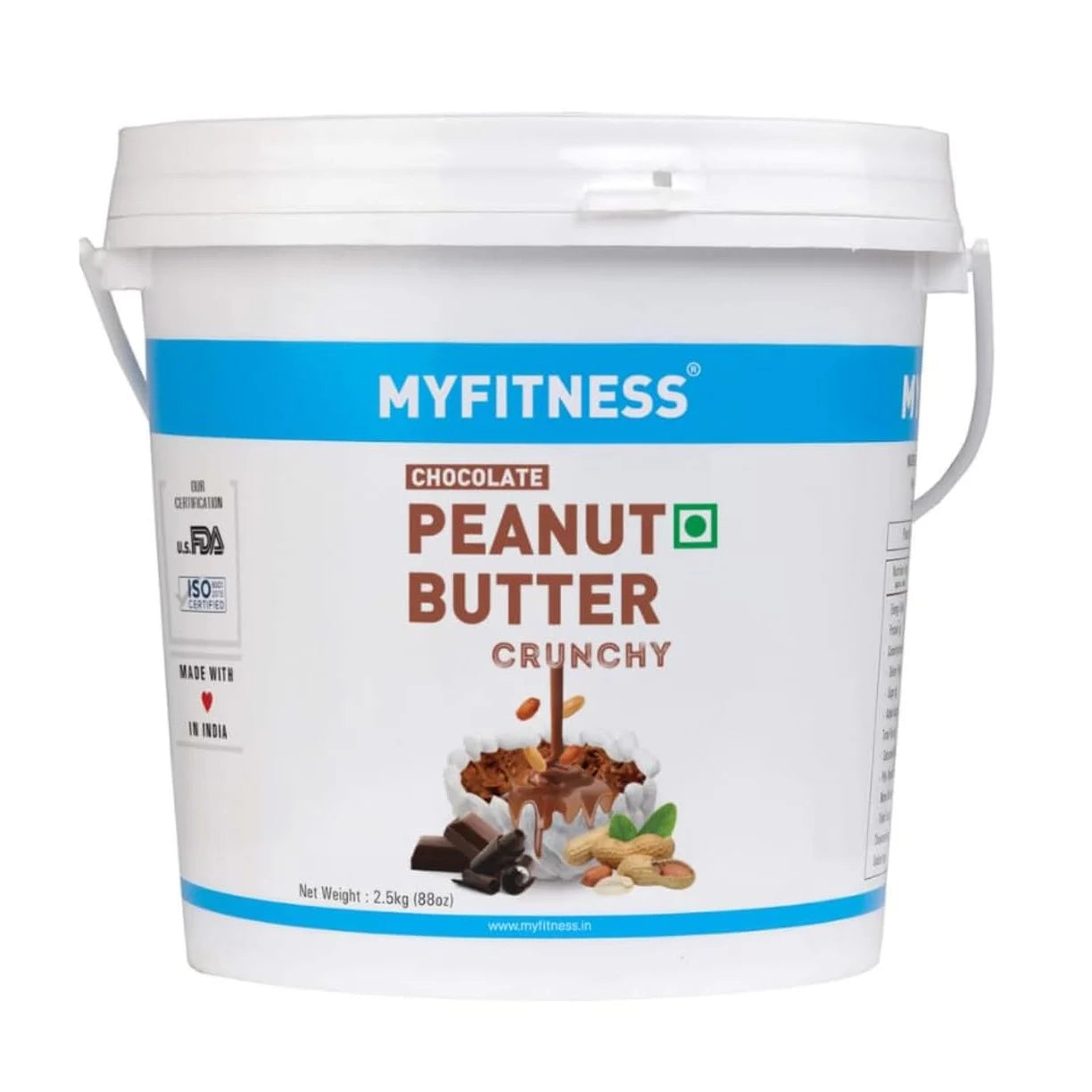 MyFitness Chocolate Peanut Butter Crunchy - Protein Rich Spread