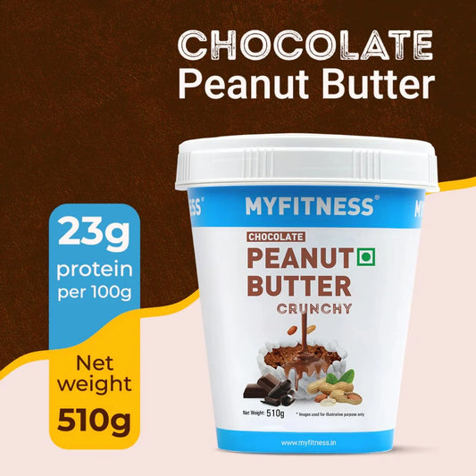 MyFitness Chocolate Peanut Butter Crunchy - Protein Rich Spread