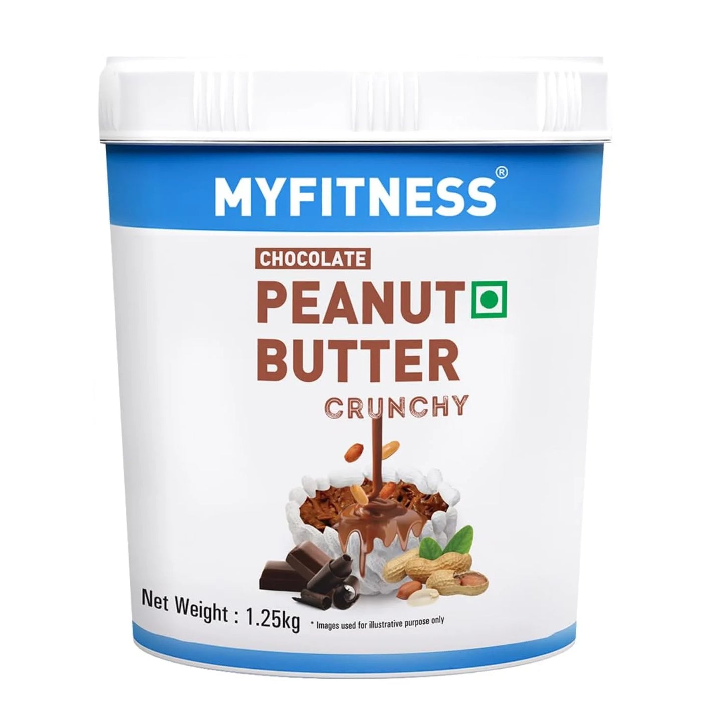 MyFitness Chocolate Peanut Butter Crunchy - Protein Rich Spread