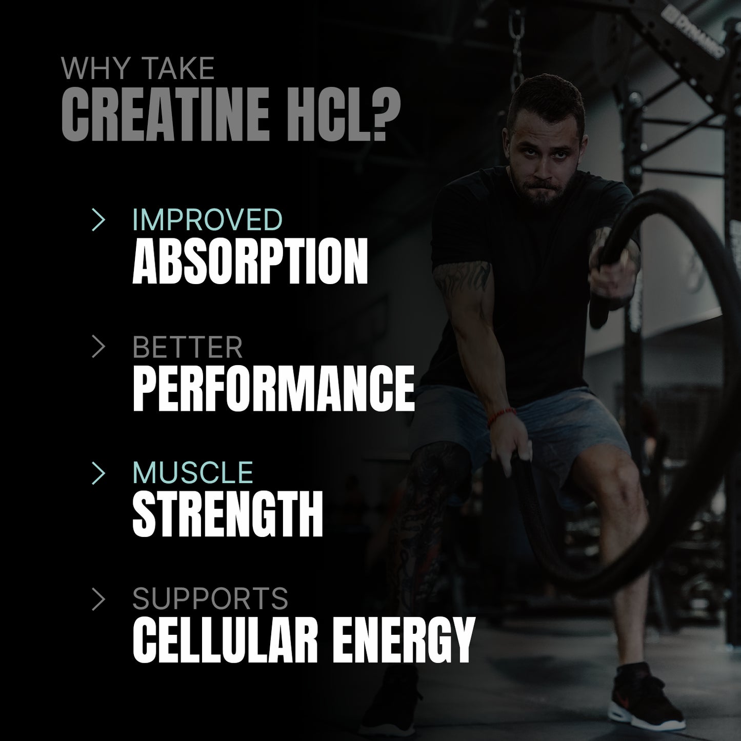 ProSupps Creatine HCL - Fast Absorbing Creatine Powder