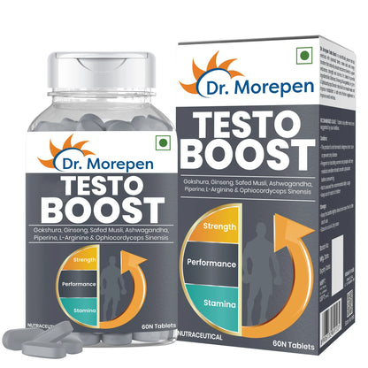 Dr. Morepen Testo Boost – Natural Testosterone Support