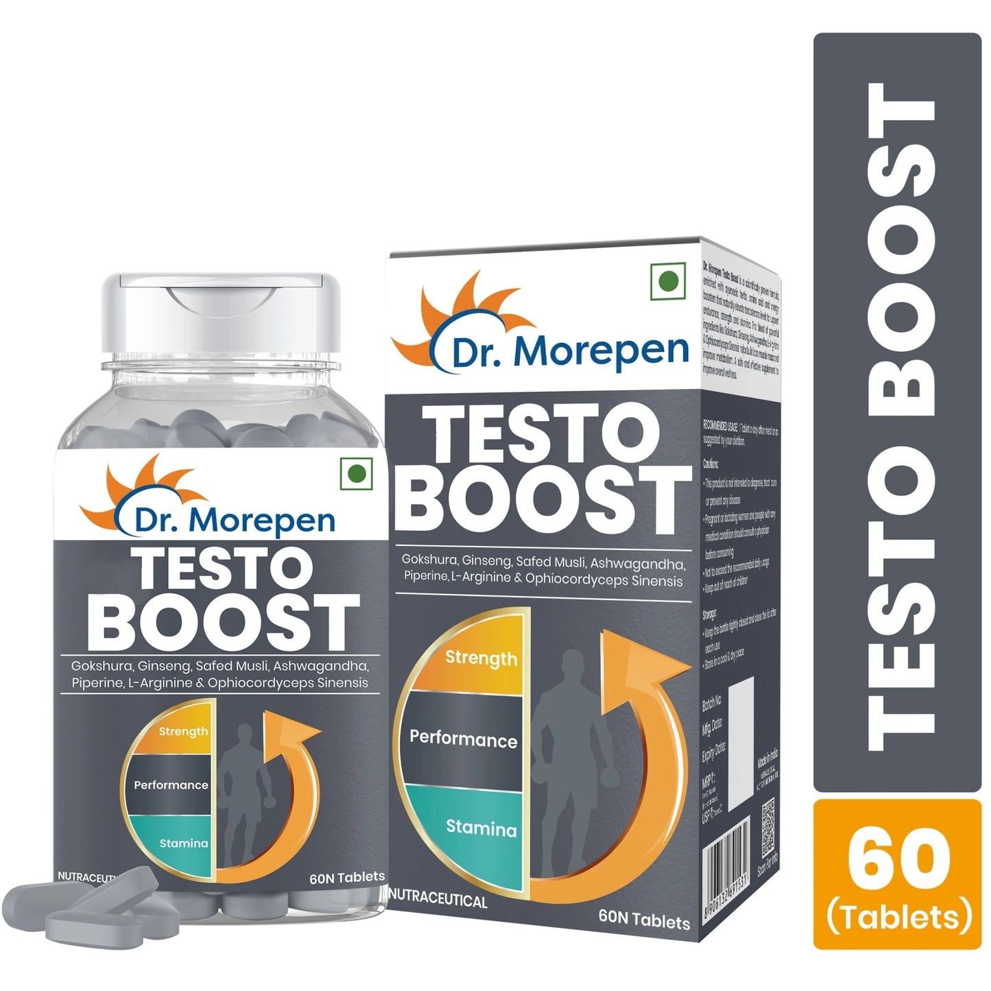 Dr. Morepen Testo Boost – Natural Testosterone Support