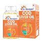 Dr. Morepen Cod Liver Oil Capsules - Omega 3, Vitamins A & D