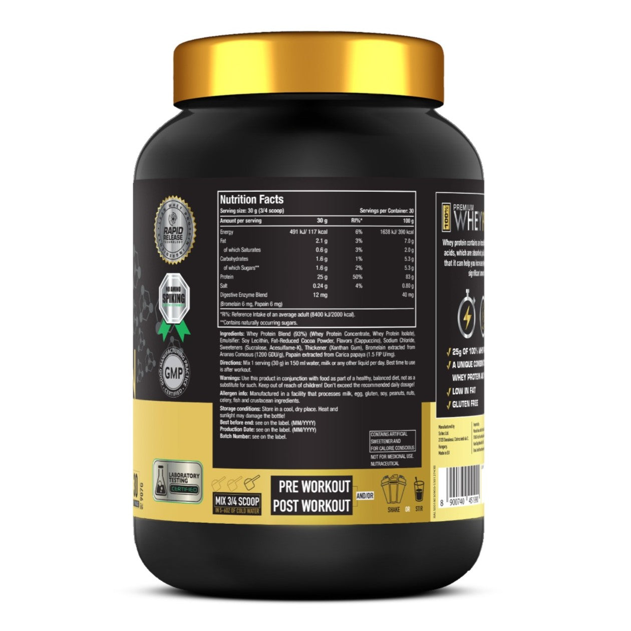 One Science Premium Whey Protein | Muscle Build & Recovery